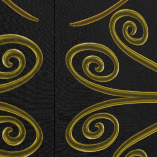 Papel Pintado Metallic flower tile abstract GOLD 壁紙 (縫い目)
