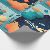 Papel regalo cumpleaños personalizado ラッピングペーパー (角)