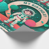 Papel regalo cumpleaños personalizado ラッピングペーパー (角)