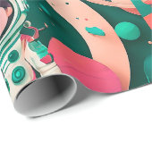 Papel regalo cumpleaños personalizado ラッピングペーパー (ロールコーナー)