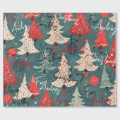 Papel regalo navideño personalizado ラッピングペーパー (フラット)