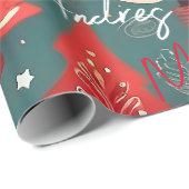 Papel regalo navideño personalizado ラッピングペーパー (ロールコーナー)