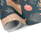 Papel regalo navideño personalizado ラッピングペーパー (ロールコーナー)