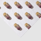 Papel seda con acuarela de corcho de vino 薄葉紙 (詳細)