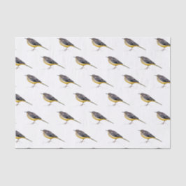 Papel seda  con acuarela de lavandera cascadeña 薄葉紙