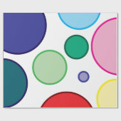 papelde regalo de colores ラッピングペーパー (フラット)