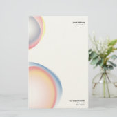 Papeleria forma inorganica color 便箋 (スタンド正面)