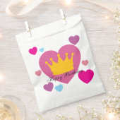 paper bag for birthdays フェイバーバッグ (クリップ留めされた状態)