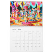Paper Circus Wonders – 2026 Calendar カレンダー (1月 2026)