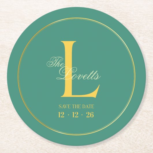 Paper Coaster ラウンドペーパーコースター (正面)