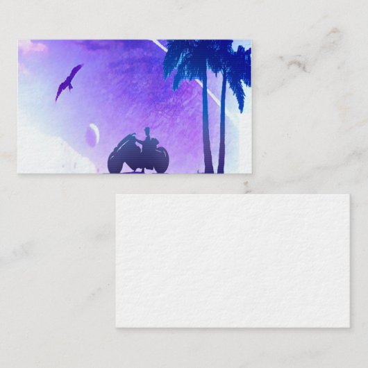 Paper Coaster 名刺 (正面/裏面)