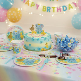 Paper Coasters - Birthday Party Theme - Mix Match ペーパーコースター