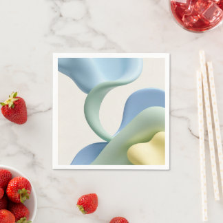 Paper cocktail napkin in stylish graphic スタンダードカクテルナプキン