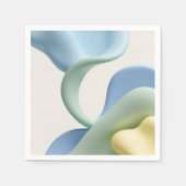 Paper cocktail napkin in stylish graphic スタンダードカクテルナプキン (正面)