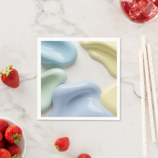 Paper cocktail napkin in stylish graphic スタンダードカクテルナプキン