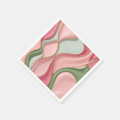 Paper cocktail napkin in stylish graphic スタンダードカクテルナプキン (角)