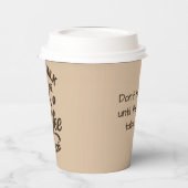 paper coffee cup 紙コップ (左)