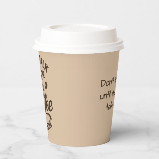 paper coffee cup 紙コップ (左)