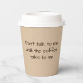 paper coffee cup 紙コップ (裏面)