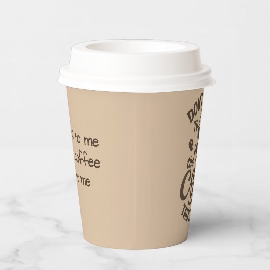 paper coffee cup 紙コップ (右)