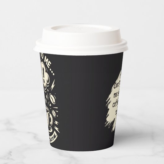 paper coffee cup 紙コップ (左)
