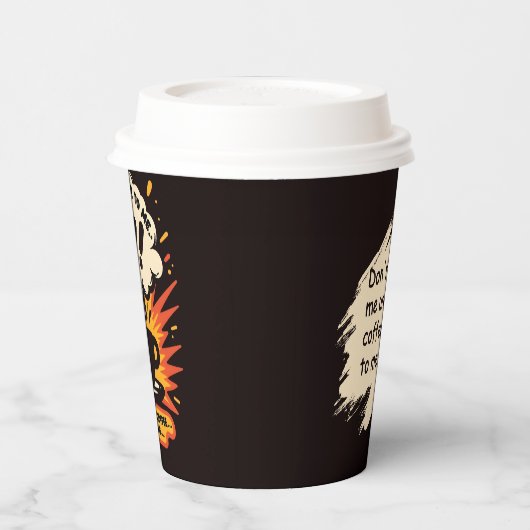 paper coffee cup 紙コップ (左)