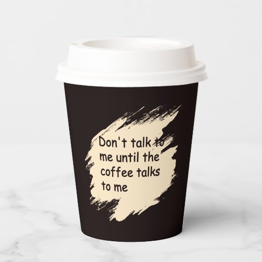 paper coffee cup 紙コップ (裏面)