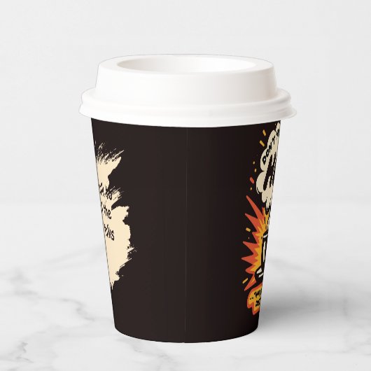 paper coffee cup 紙コップ (右)