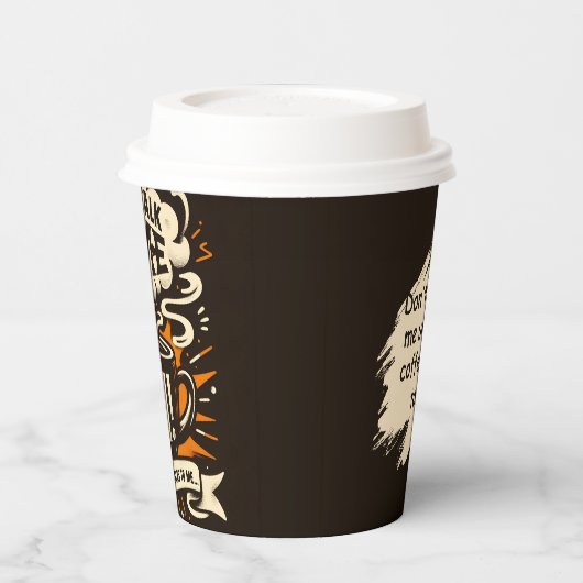 paper coffee cup 紙コップ (左)