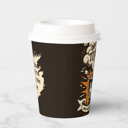 paper coffee cup 紙コップ (右)