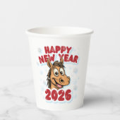 Paper cup 紙コップ (正面)