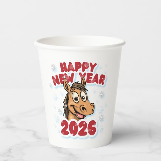 Paper cup 紙コップ (正面)