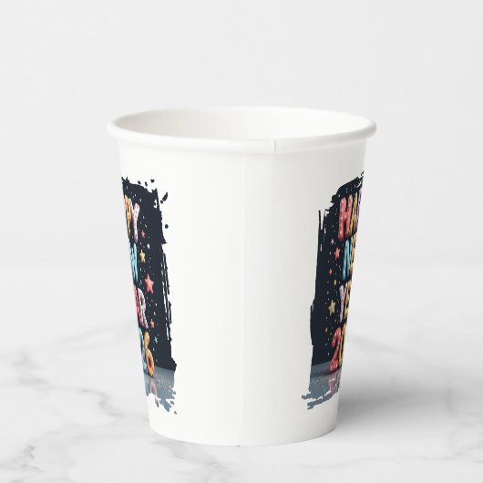 Paper cup 紙コップ (右)