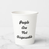 Paper Cup Celebrating Recovery and Resilience 紙コップ (裏面)