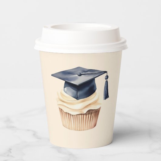 Paper cup-Editable Graduation Tableware Set 紙コップ (裏面)