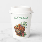 Paper cup-Eid Mubarak Tableware 紙コップ (裏面)