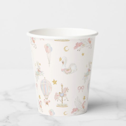 Paper cup for birthday  紙コップ (正面)