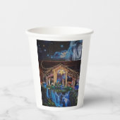 Paper cup for christmas nativityscene 紙コップ (正面)
