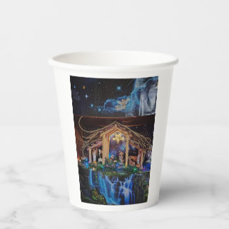 Paper cup for christmas nativityscene 紙コップ