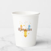 Paper cup for Ramadan 紙コップ (裏面)