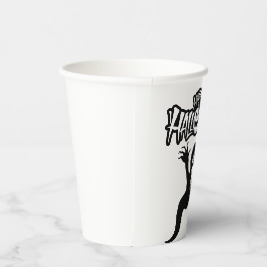 Paper cup Happy Halloween 紙コップ (右)