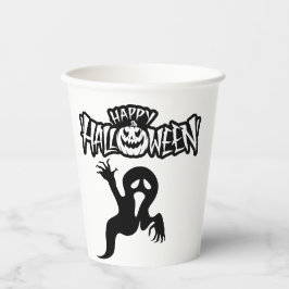 Paper cup Happy Halloween 紙コップ