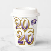 Paper cup-Happy New Year 2026 Tableware Set 紙コップ (正面)