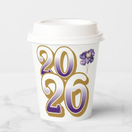 Paper cup-Happy New Year 2026 Tableware Set 紙コップ