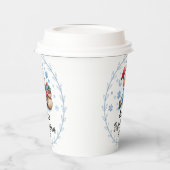 Paper cup-Personalized Baby’s First Christmas Part 紙コップ (左)