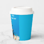 Paper cups, Shark Christmas 紙コップ (左)