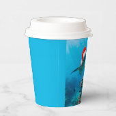 Paper cups, Shark Christmas 紙コップ (右)