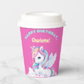 Paper Cups to a magical birthday party. 紙コップ (正面)