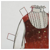 Paper Doll Christmas Fabric ファブリック (見本)