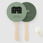 Paper Fans (10) — Spell Hall ハンドファン (正面&裏面)